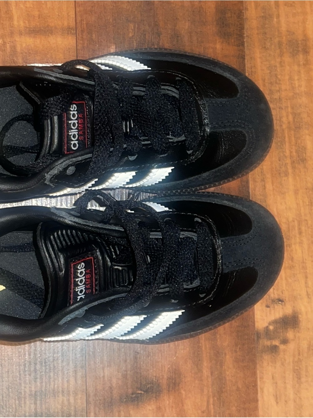 adidas Kids Black & White Samba Classic Sneakers